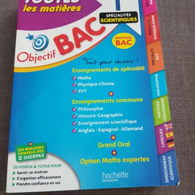 Livres pour préparer le bac